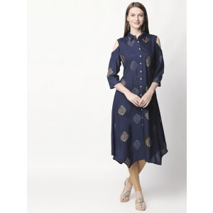 Navy blue kurti