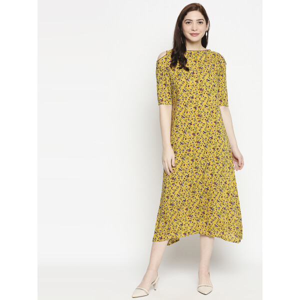yellow kurti