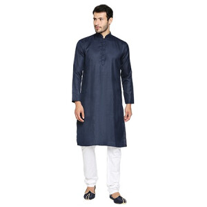 RIYAZ GANGJI LIBAS Festive Kurta Navy Blue